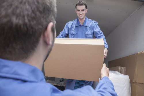 Professional movers assisting with a residential move in Balham