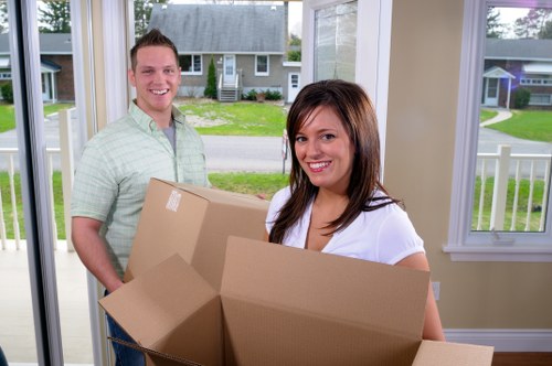Satisfied clients enjoying a stress-free move in Balham