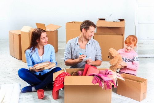 Efficient logistics management for home moves